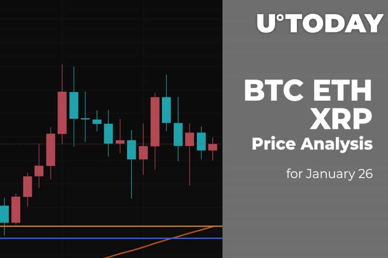 BTC, ETH and XRP Price Analysis for January 26