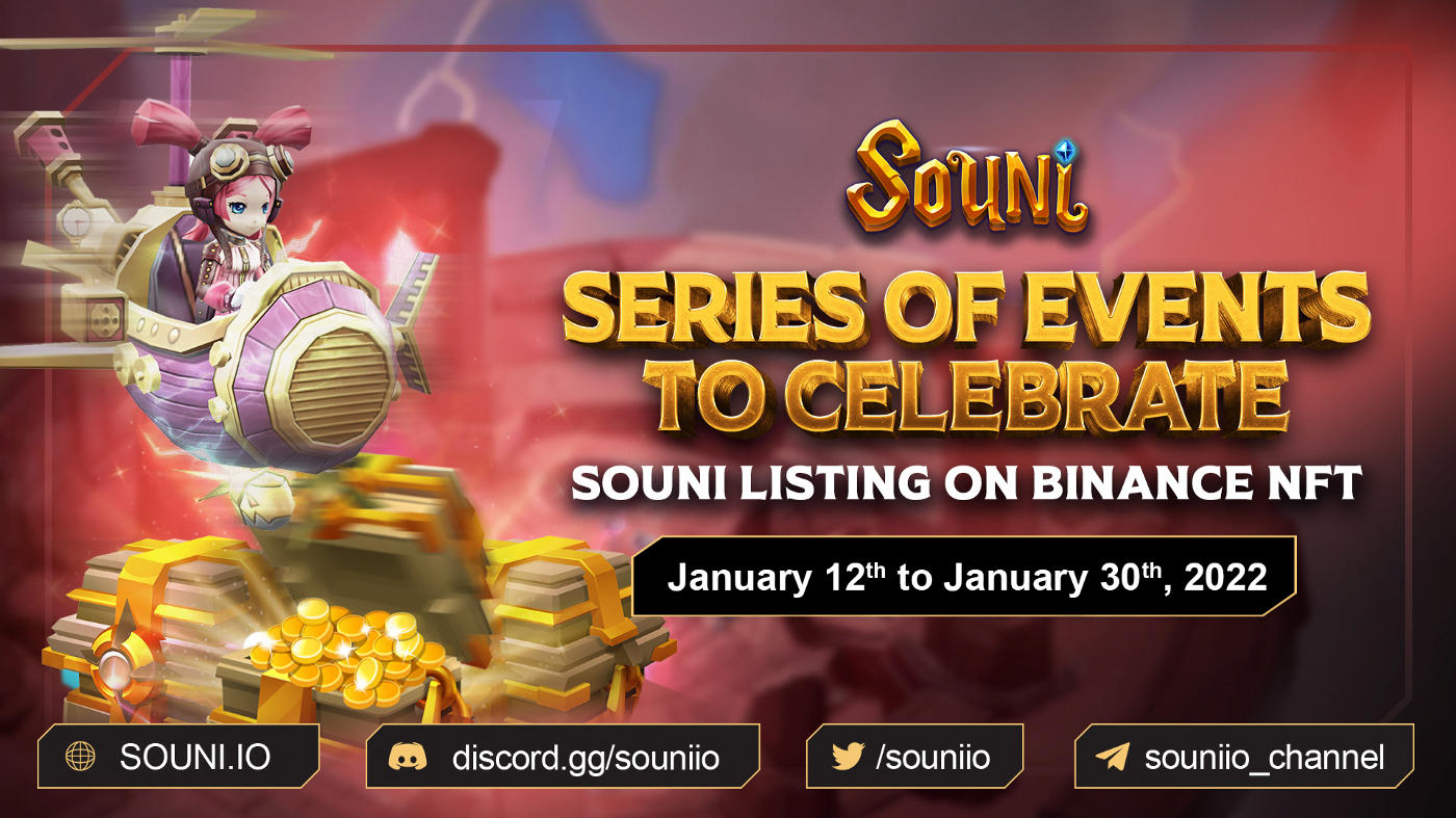 SOUNI (SON) opens a campaign to celebrate the “listing” on Binance NFT