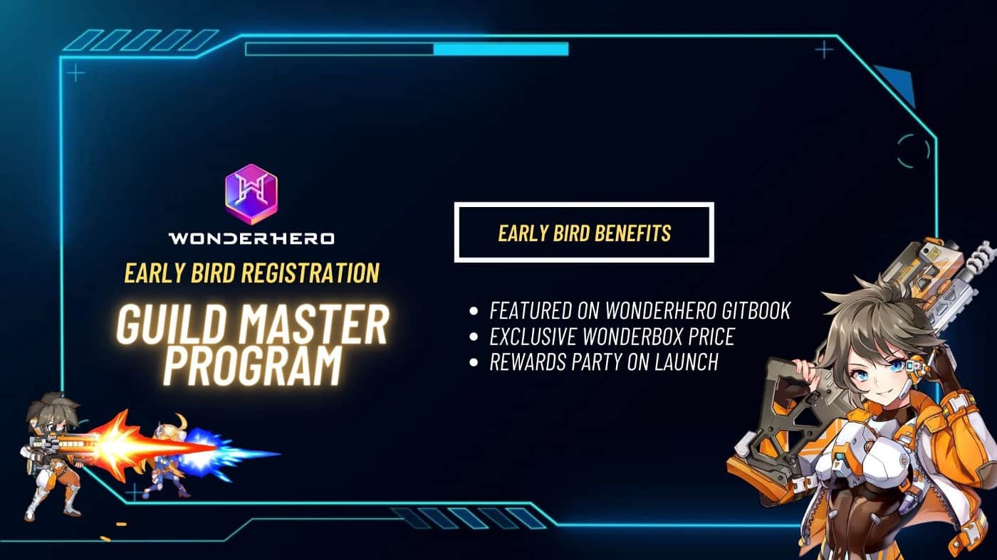 WonderHero (WND) opens early registration for the Guild Master plan
