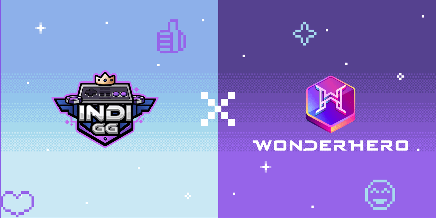 IndiGG is the upcoming companion of the P2E WonderHero RPG title