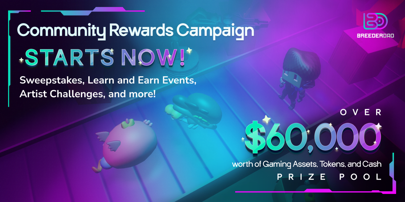 BreederDAO (BREED) opens a consumer gratitude campaign with a prize pool of more than $ 60,000