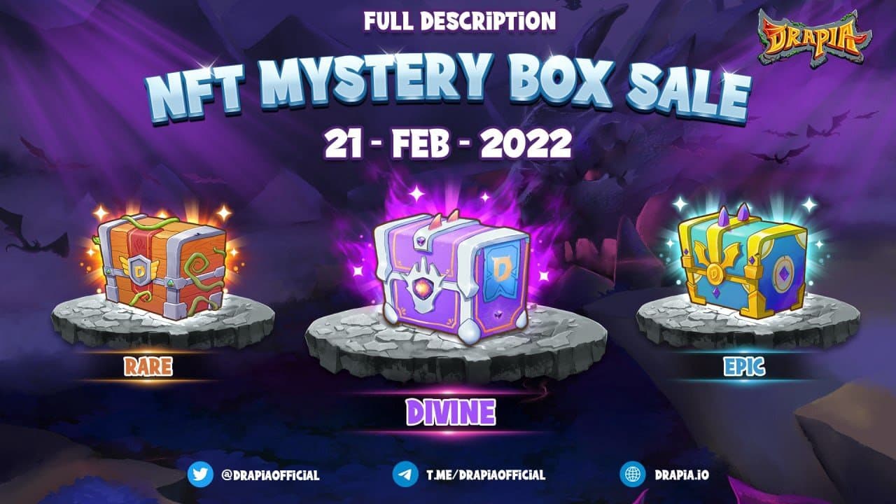 Drapia (DMV) Opens five,000 Mystery Boxes for Sale – Opportunity to Own First Generation NFT Dragons Early
