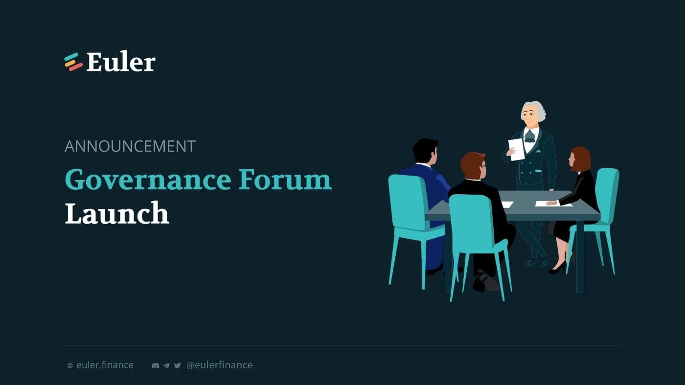 Euler announces eIP Proposal Review & Governance Forum