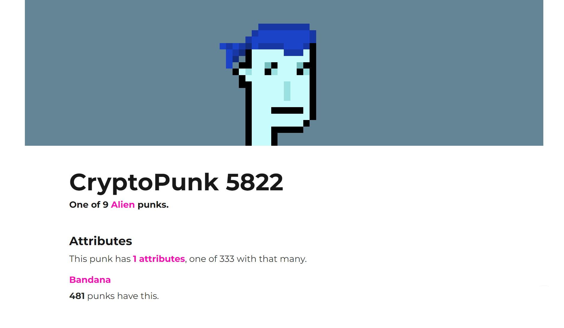 NFT CryptoPunk appeared and offered for eight,000 ETH, the highest record in background