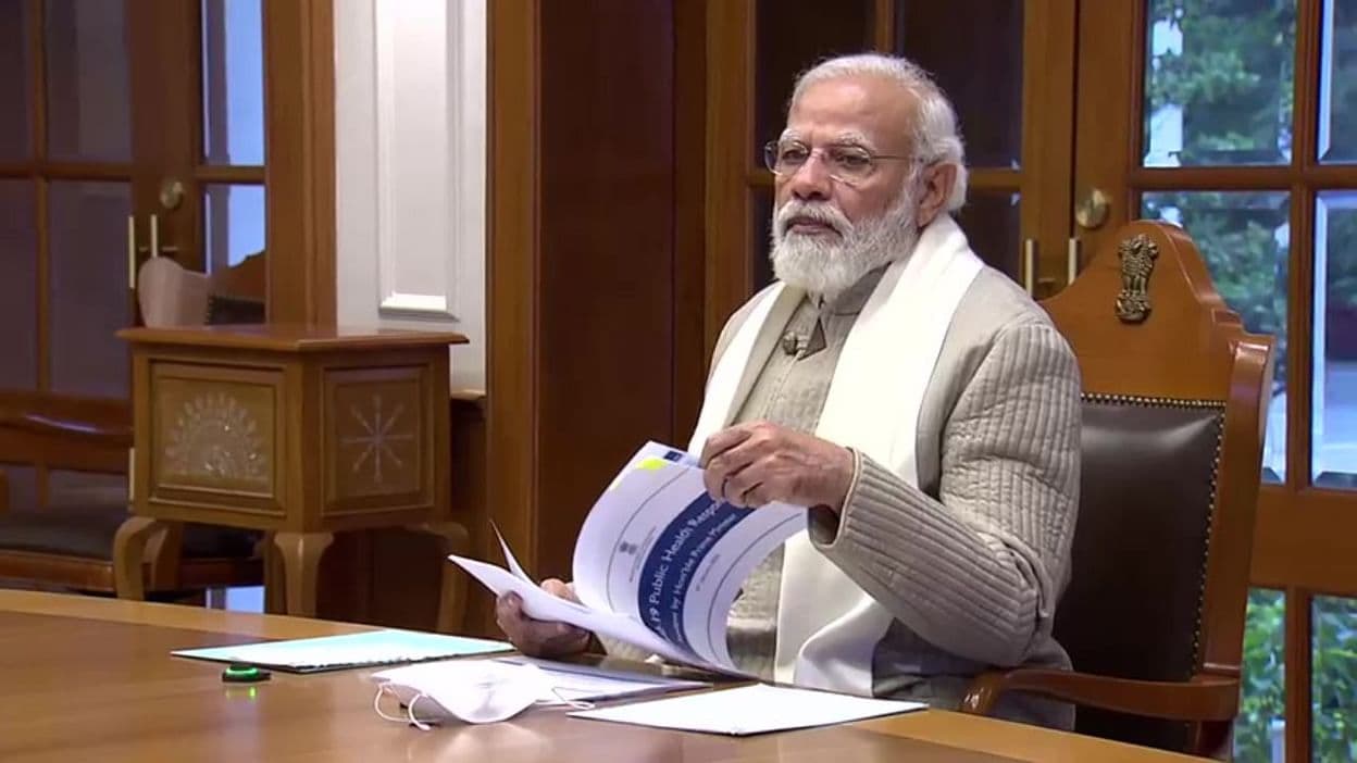 The Prime Minister of India gives a professional-CBD see of the nation