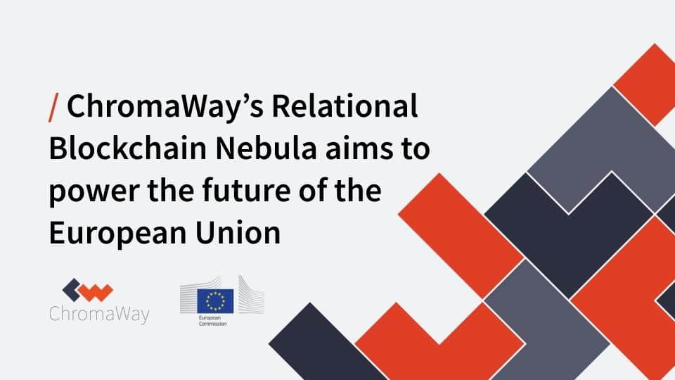 ChromaWay participates in the tender for the EU blockchain alternative