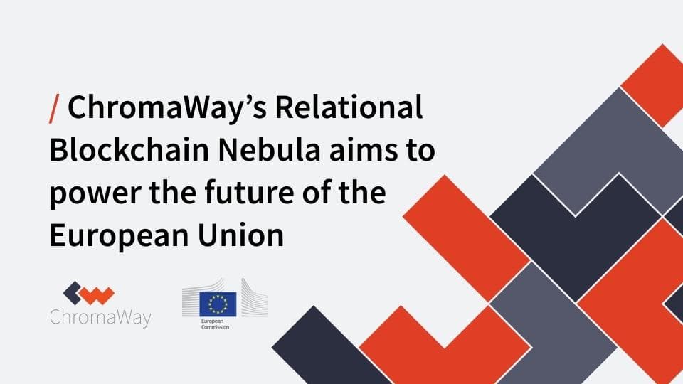 ChromaWay participates in the tender for the EU blockchain alternative