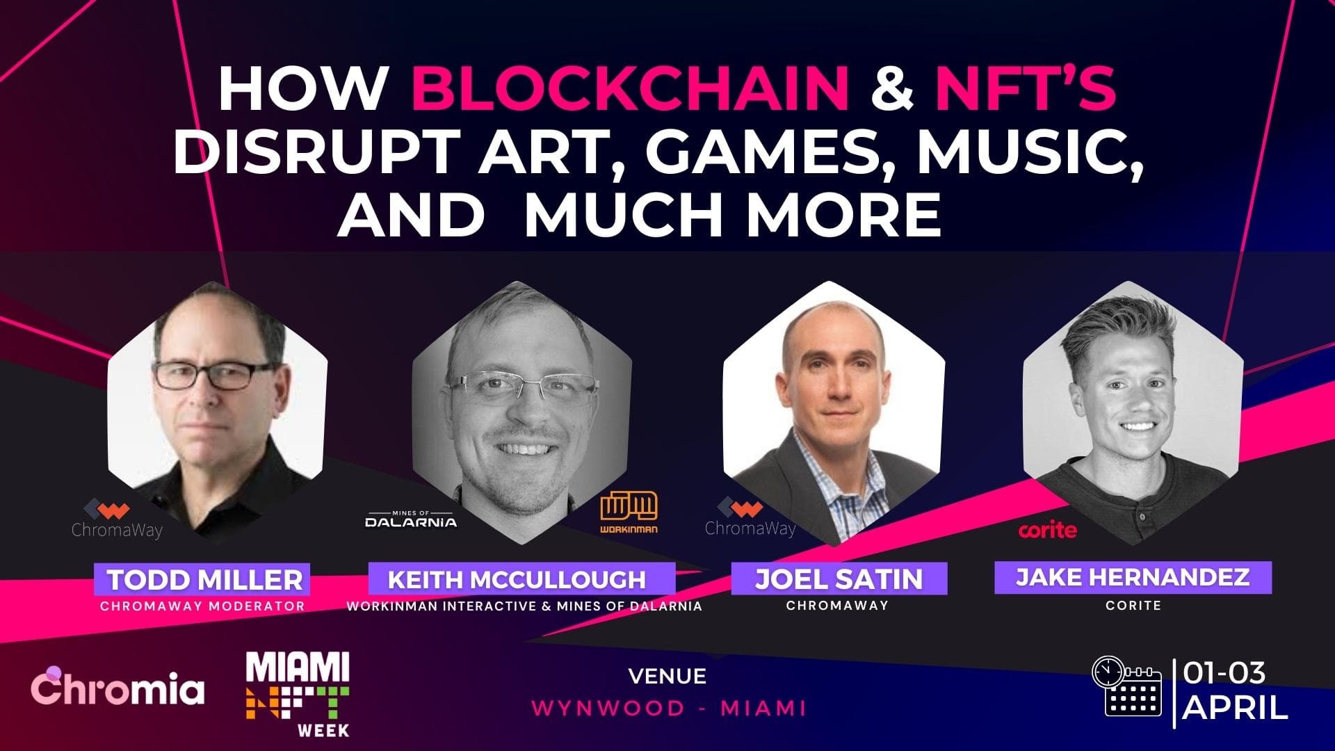 Chromia (CHR) is the major sponsor of NFT Miami Week