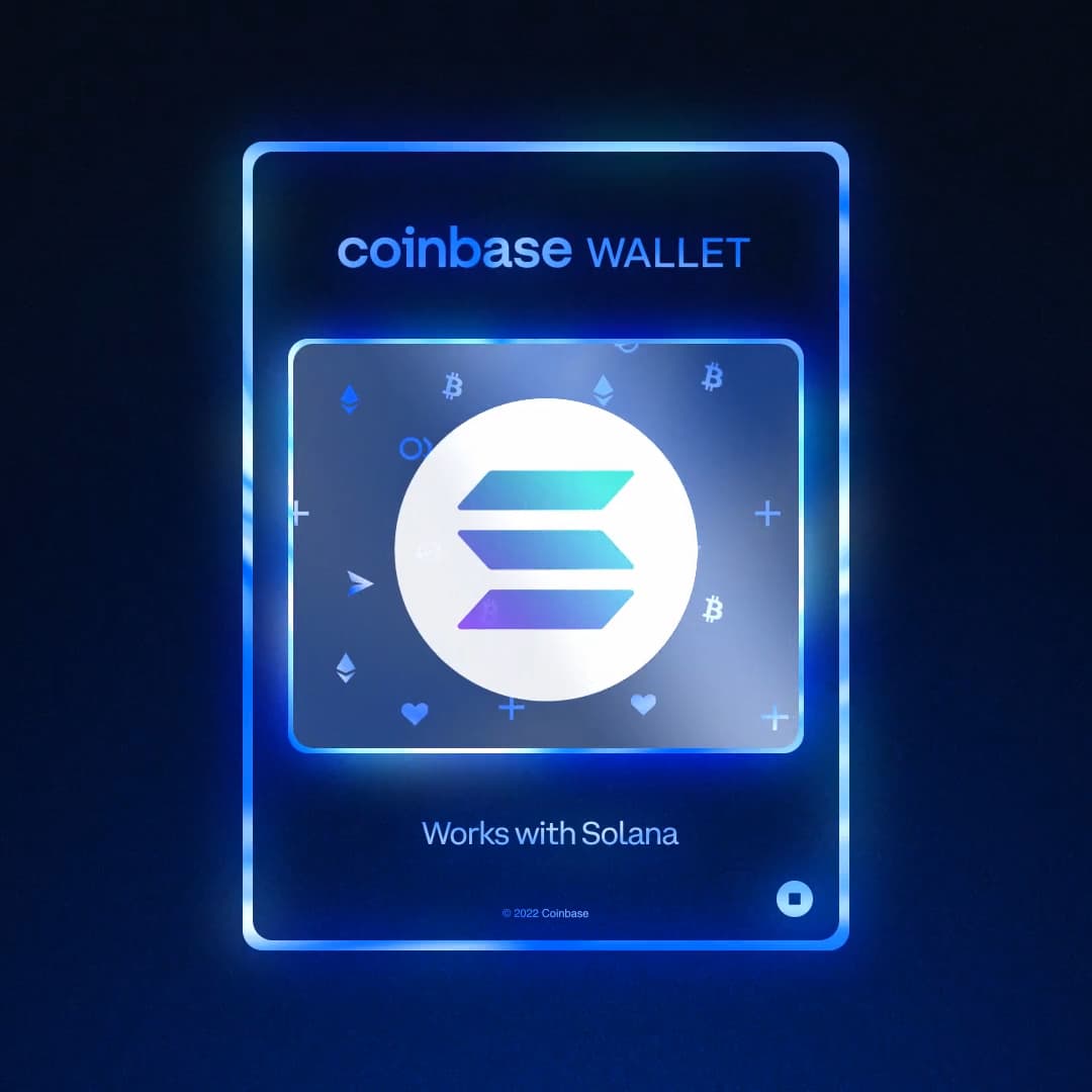 Coinbase Wallet adds Solana Blockchain help, an officially launched Coinbase Pay payment platform
