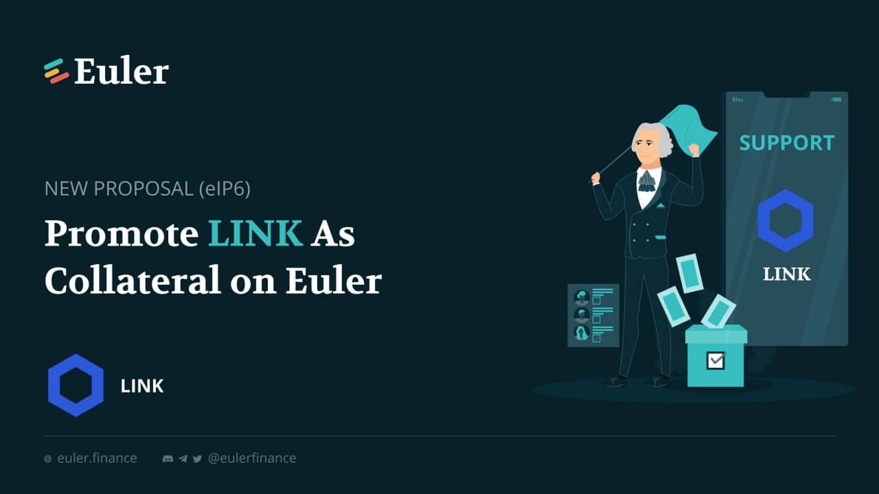 Euler proposes eIP6: Bringing Chainlink (Website link) at the ensure degree