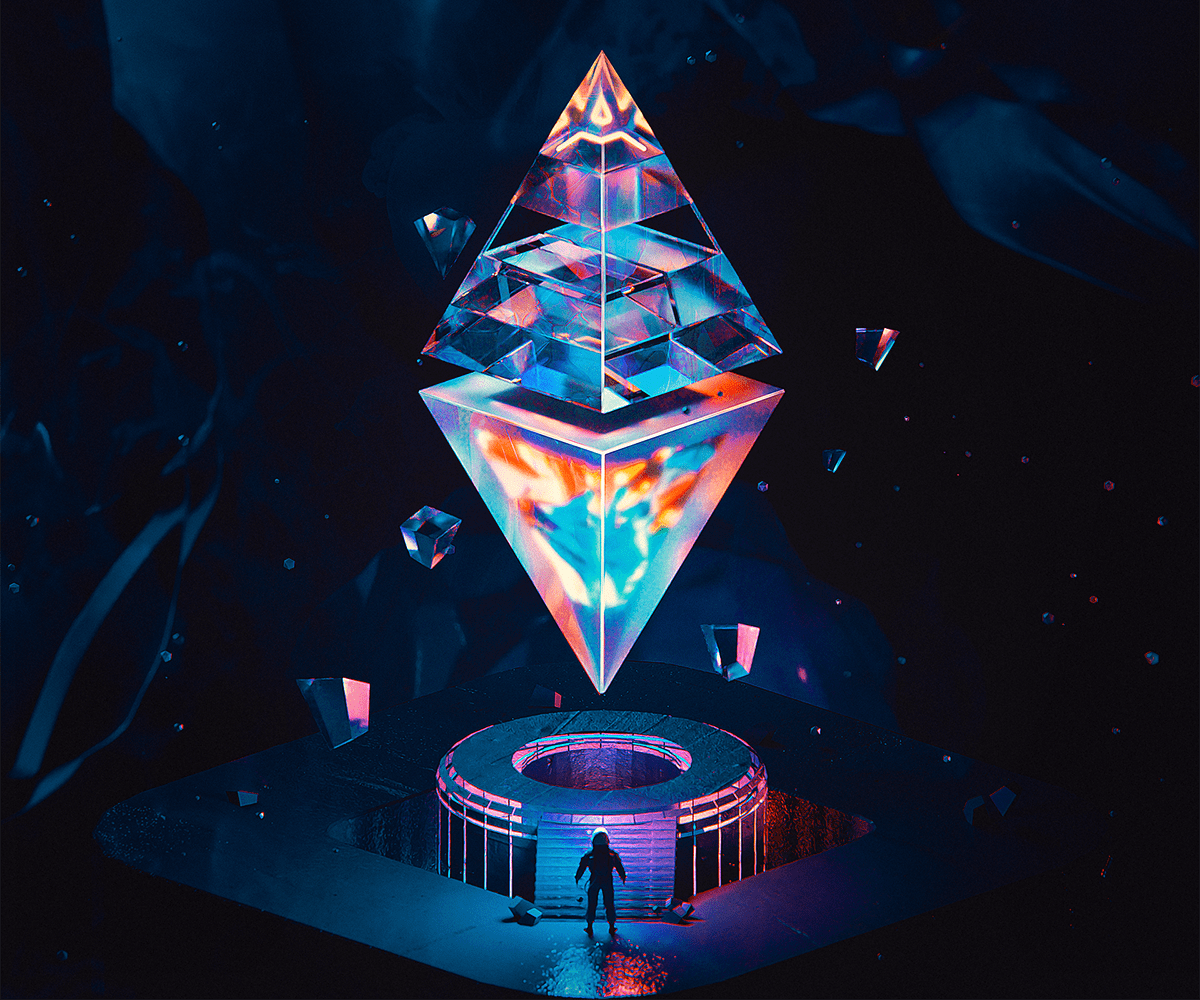 Surprised by the sum of Ethereum caught in ETH2. in the context of the “red fire” marketplace