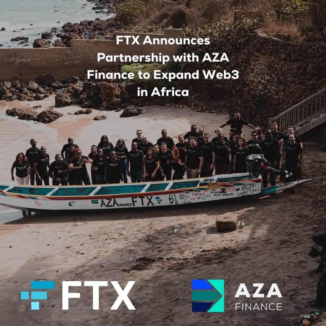 The FTX exchange partners with AZA Finance to increase the blockchain and Web3 room in Africa