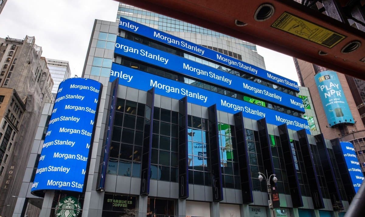 It seems that Morgan Stanley is quietly “collecting” Bitcoin