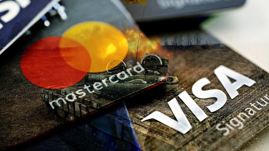 Visa and Mastercard followed in PayPal’s footsteps, “taking a break” with Russia at the exact same time