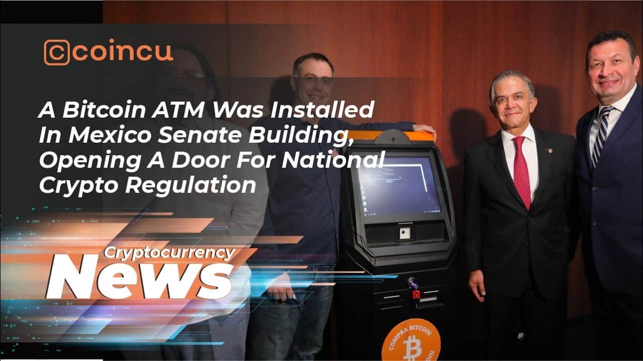 Bitcoin ATM Installed at Mexico Senate Building | News April 28 | Crypto News