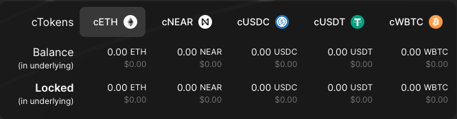 What is cToken?