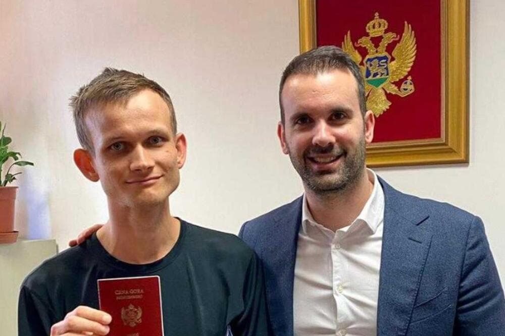 Government of Montenegro Grants Citizenship to Vitalik Buterin in an try to encourage the cryptocurrency sector