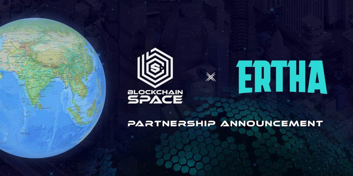 ERTHA is the up coming venture to indicator a cooperation agreement with BlockchainSpace