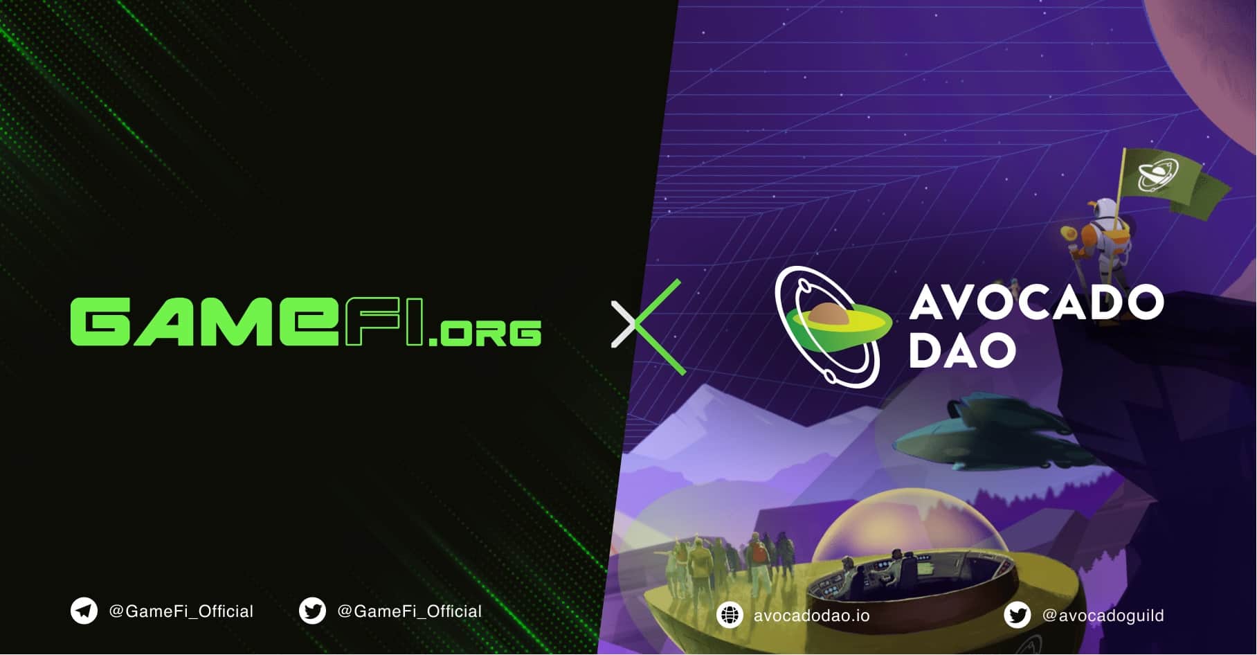 GameFi.org partners with Avocado DAO to unlock the prospective of the GameFi field