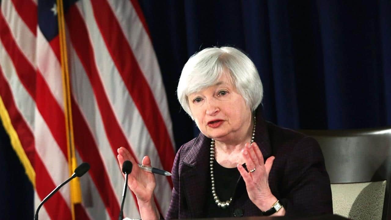 How did US Treasury Secretary Janet Yellen react following the LUNA-UST “crisis”?
