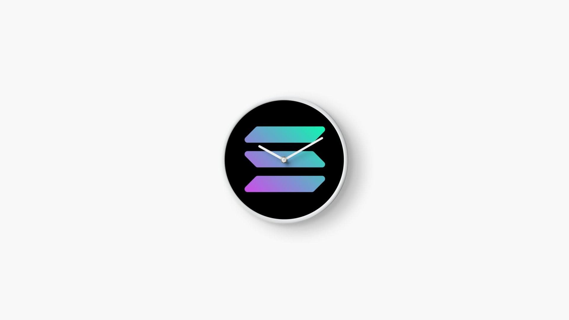Solana “suddenly” acquired the time distinction, working a hundred minutes slower than actuality