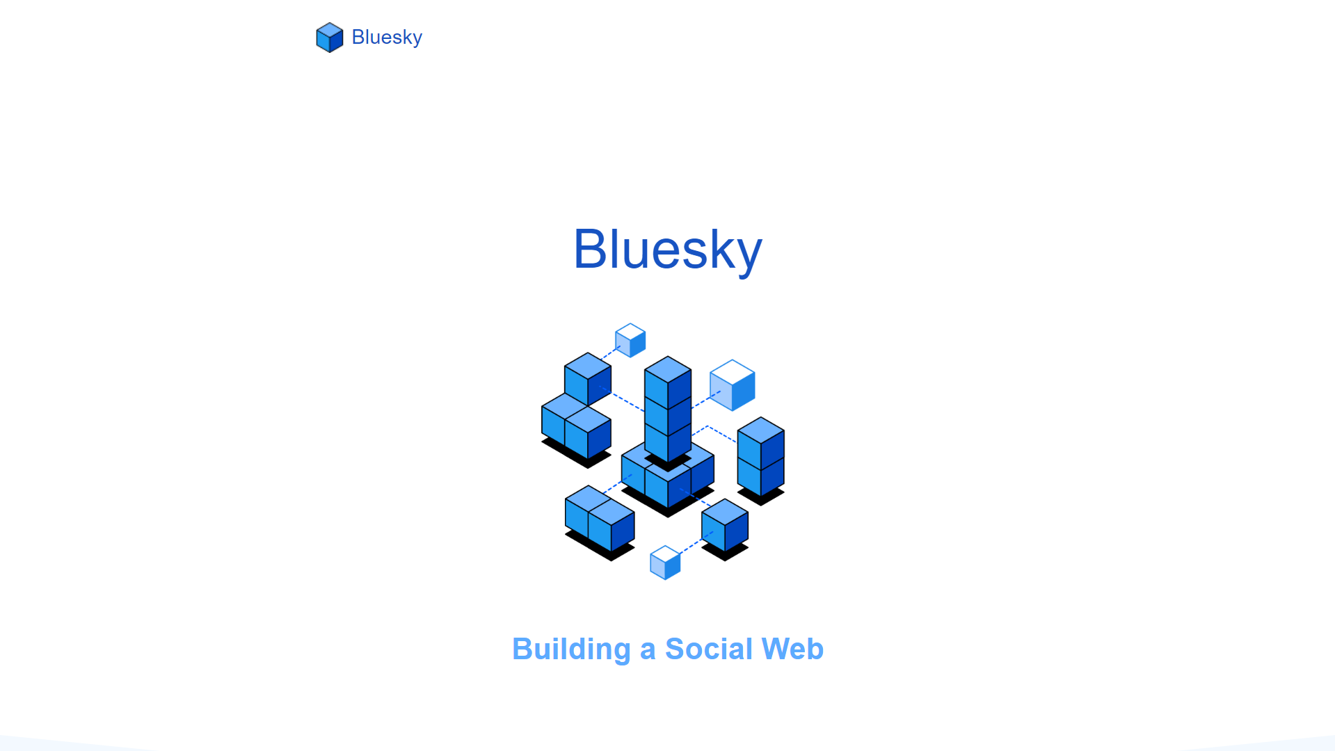 The decentralized social network Bluesky launches the 1st code, declares “independence” from Twitter