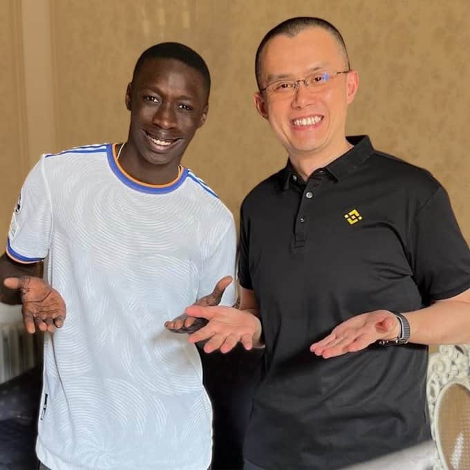 “Black Brother” Khaby Lame gets Binance Brand Ambassador