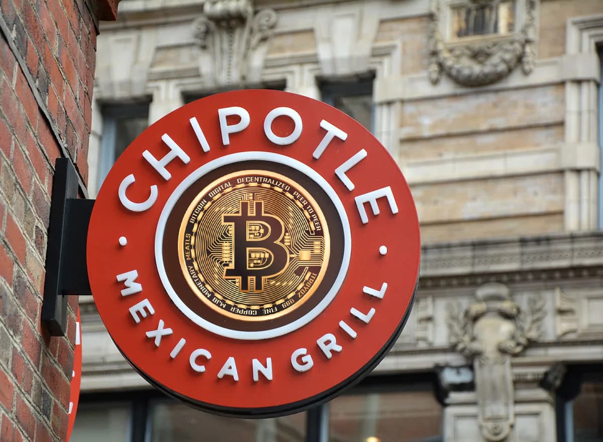 Fast foods chain Chipotle officially accepts cryptocurrency in US retailers
