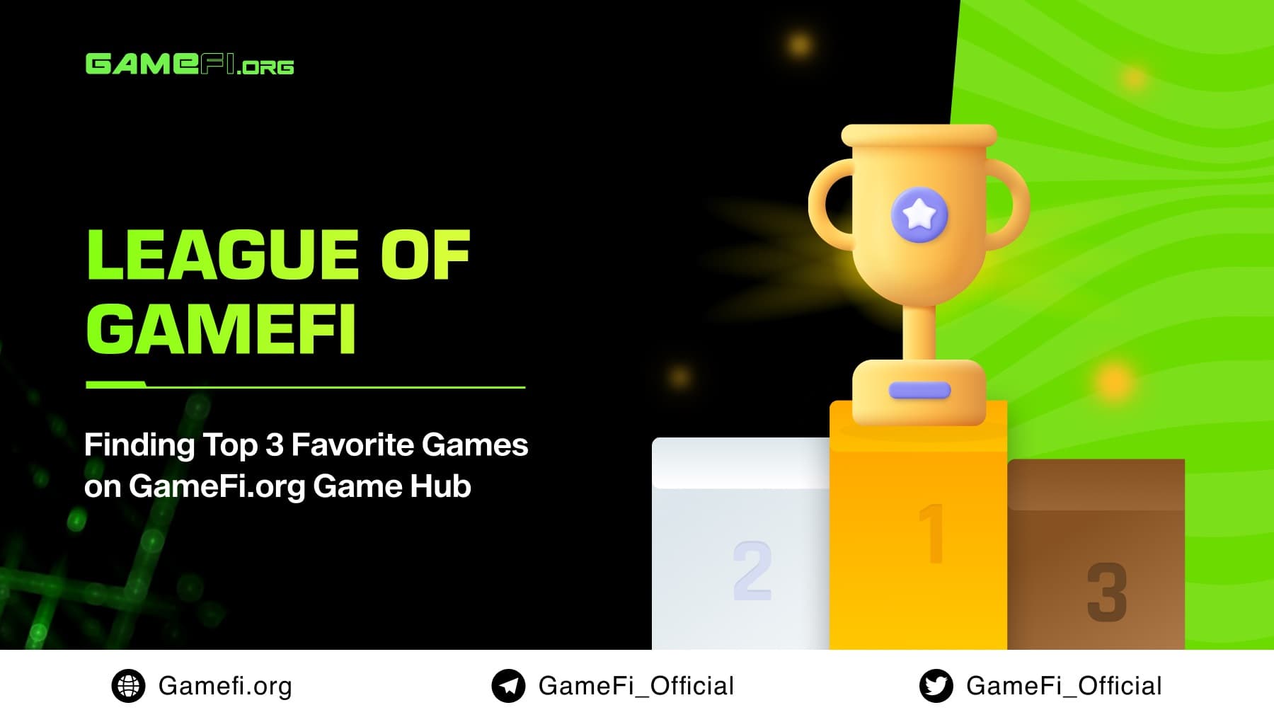 GameFi.org launches the “League of GameFi” contest to celebrate the launch of Game Hub