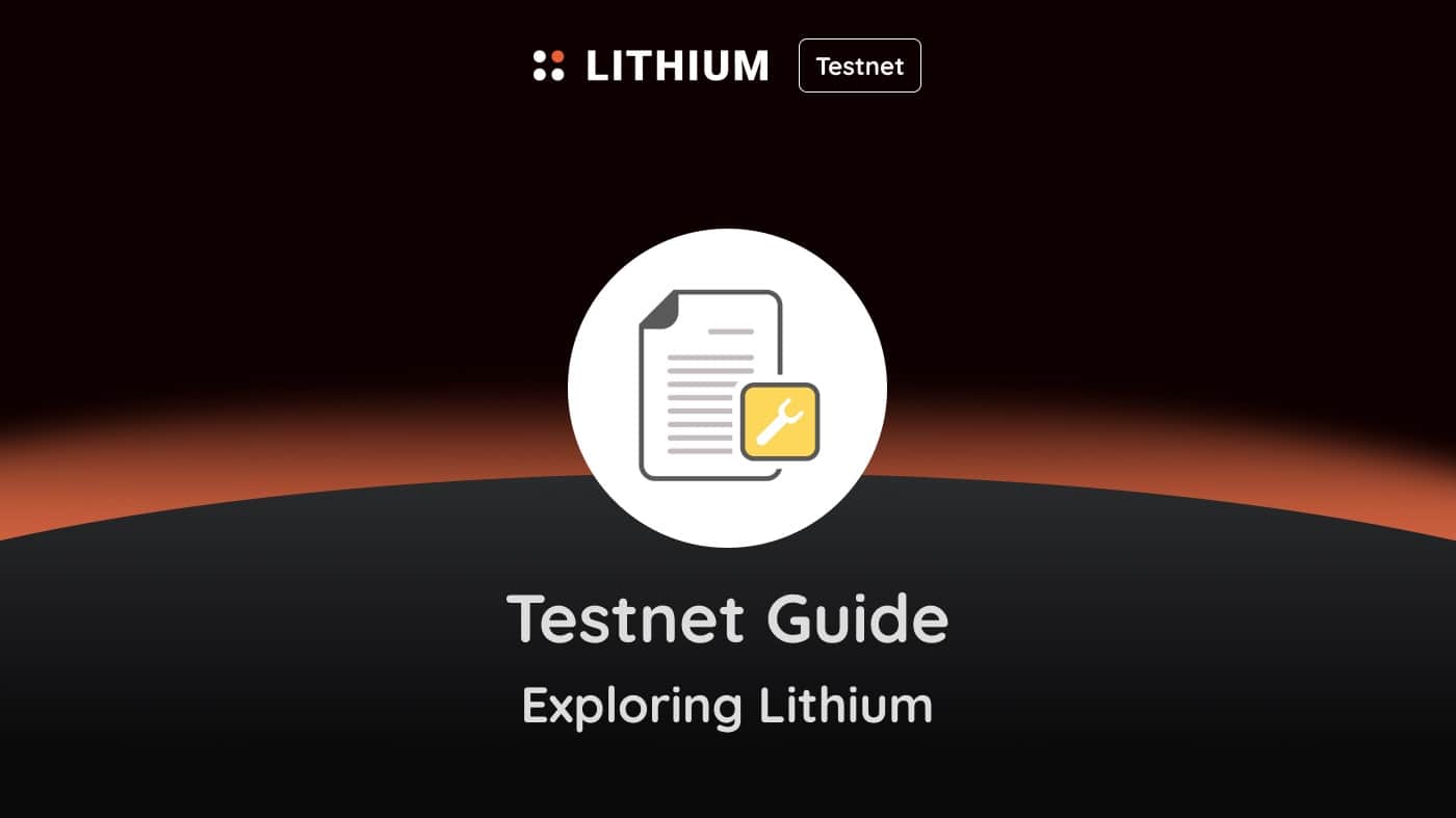 Lithium Finance Testnet Tutorial on Polygon (Part two)