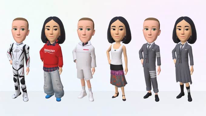 Meta collaborates with Balenciaga, Prada and Thom Browne to launch a digital vogue keep