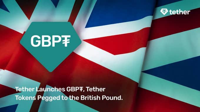 Tether launches sterling-backed stablecoin