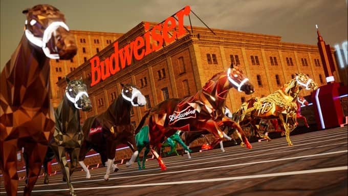 The Budweiser beer corporation has signed a cooperation agreement with the NFT Zed Run horse racing game
