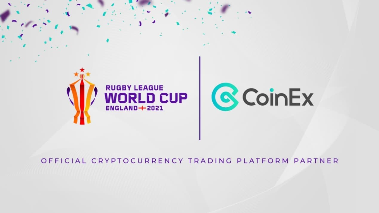 CoinEx shakes hands at the Rugby League World Cup 2021, continuing the dream of money universalization