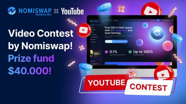Nomiswap.io DEX Launches $50,000 Gift for Platform Video Review