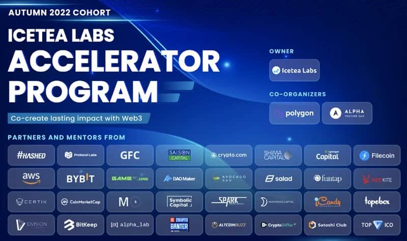 Icetea Labs, Polygon and Alpha Venture DAO Host Web3 Startup Program