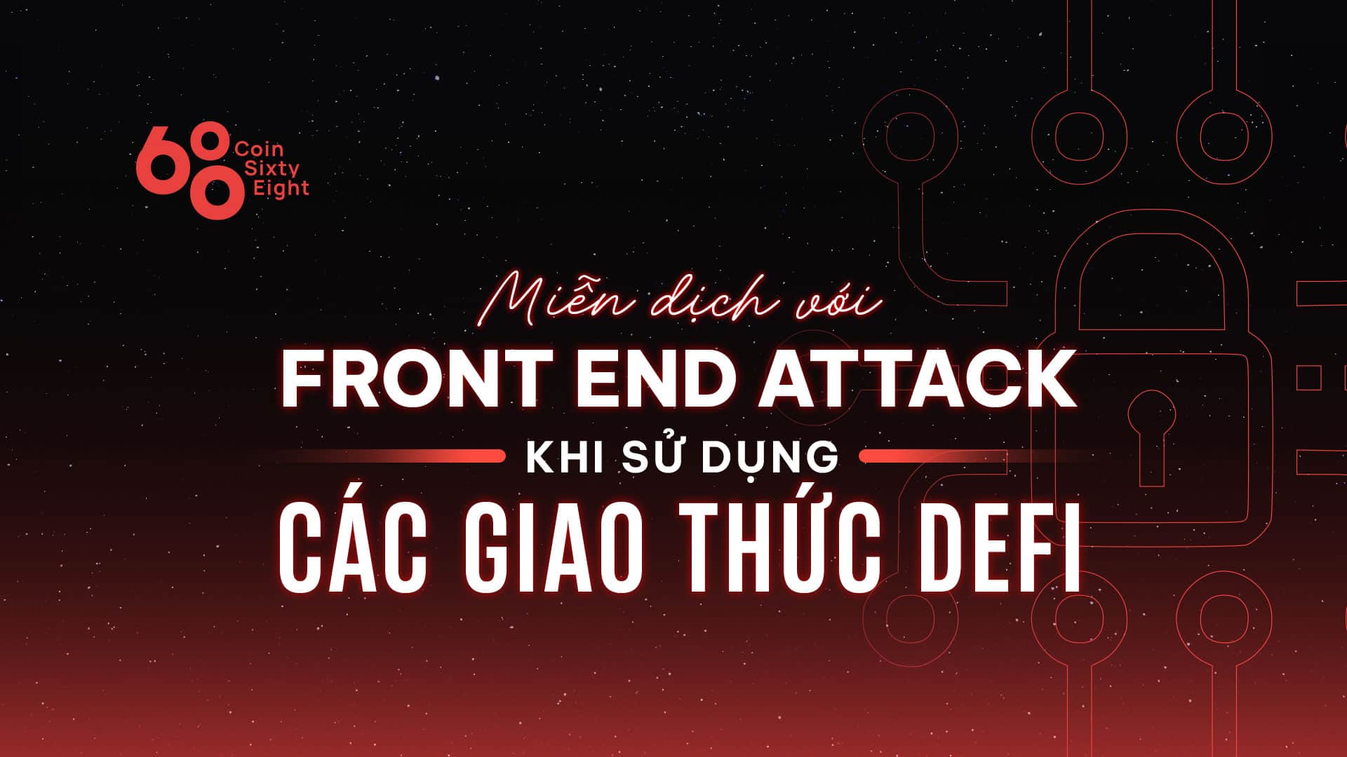 “Immune” to Front End Attack when making use of DeFi protocols