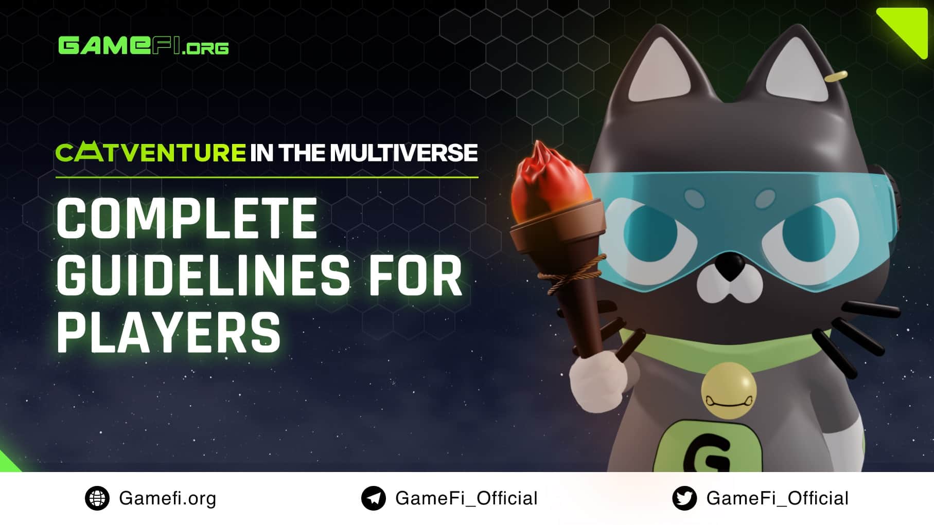 Instructions for participating in “Catventure in the Multiverse” on GameFi.org