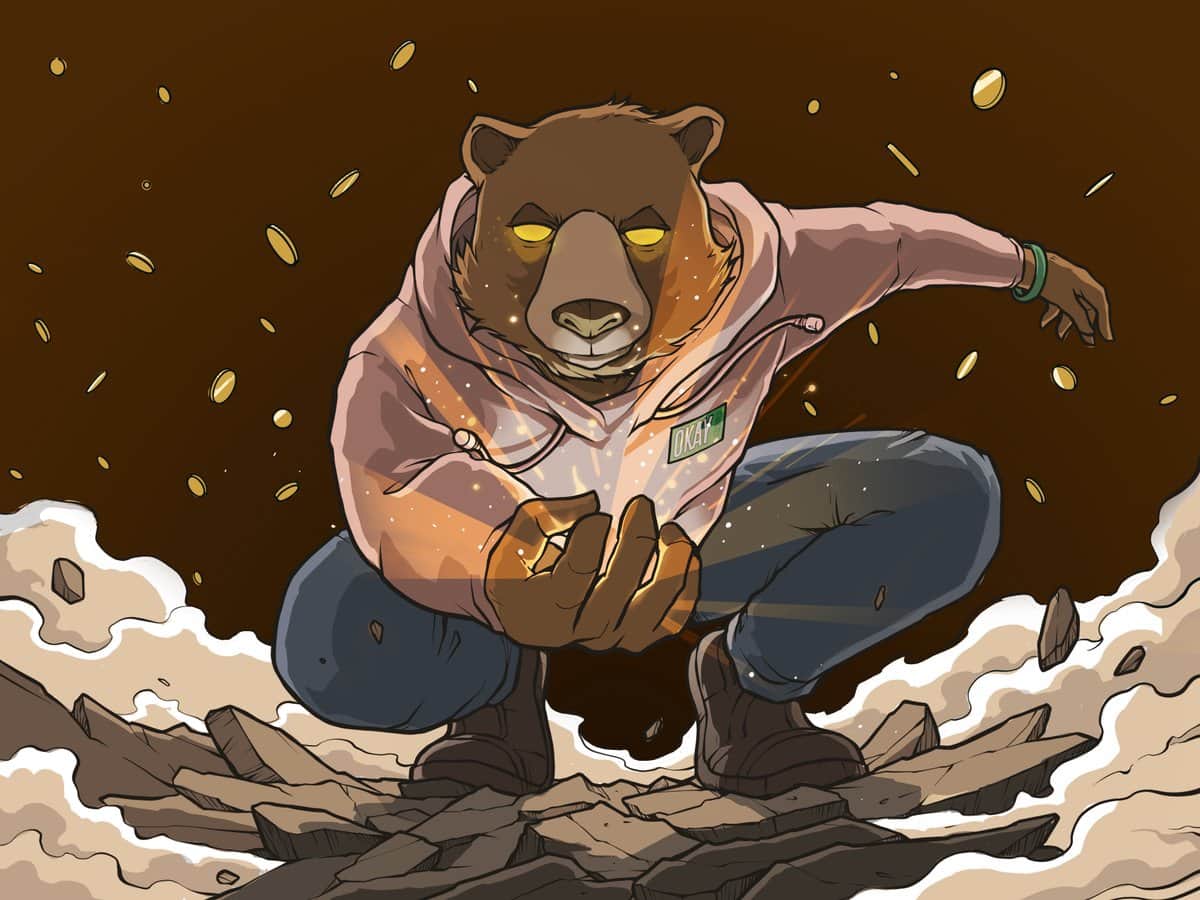 Okay Bears airdrop NFT redeemable for true gold for owners