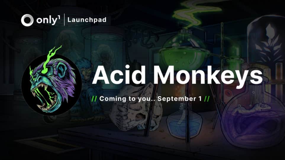 Only1 (LIKE) announces the launch of NFT Acid Monkeys