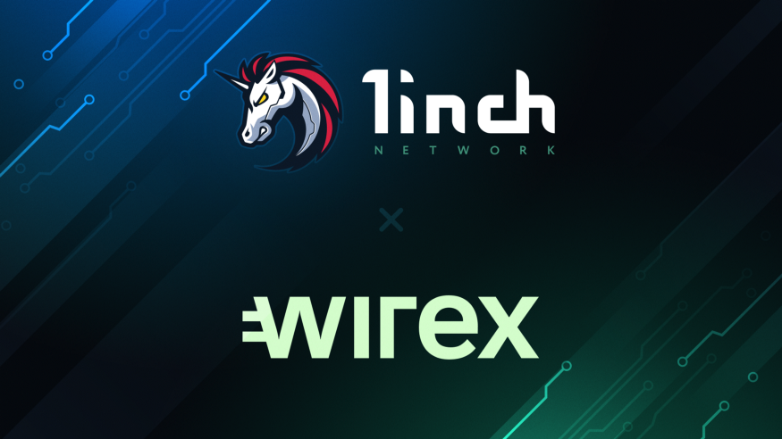 Wirex Wallet (WXT) partners with 1inch Network to enable token exchange directly on the app