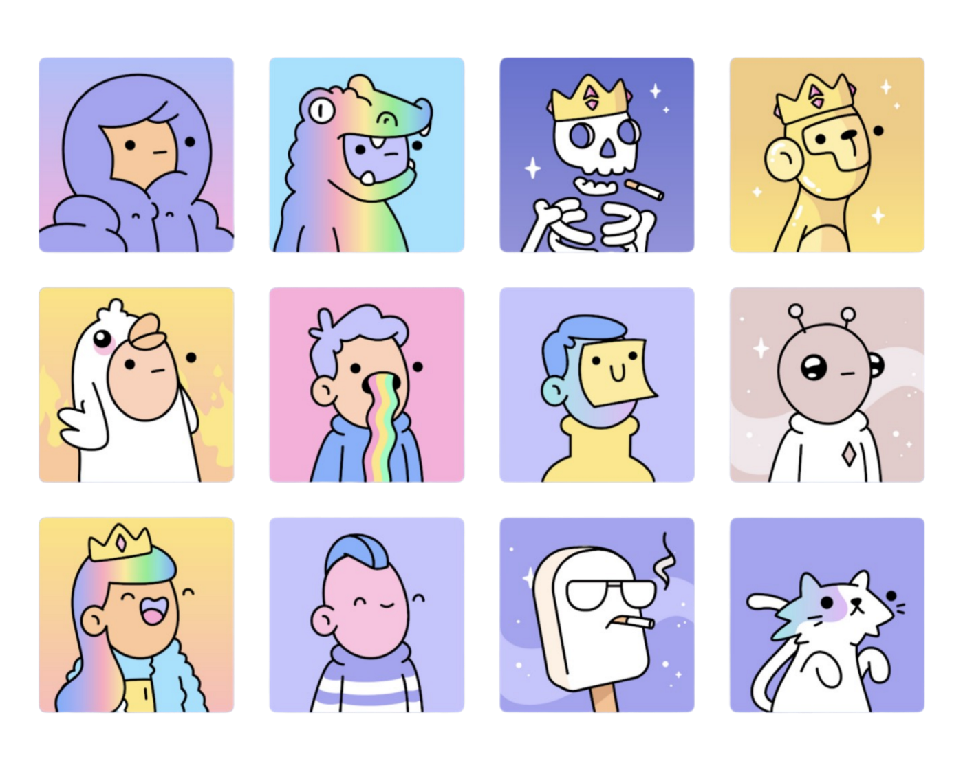 The NFT Doodles venture raised $ 54 million, valued at up to $ 704 million