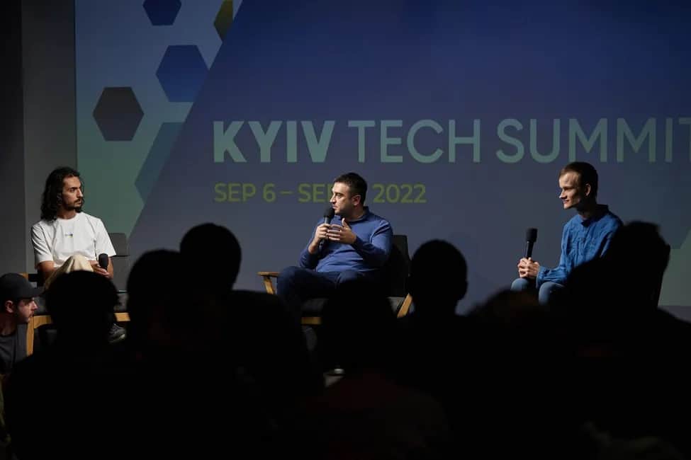 Vitalik Buterin secretly went to Ukraine to attend the Kiev technologies summit