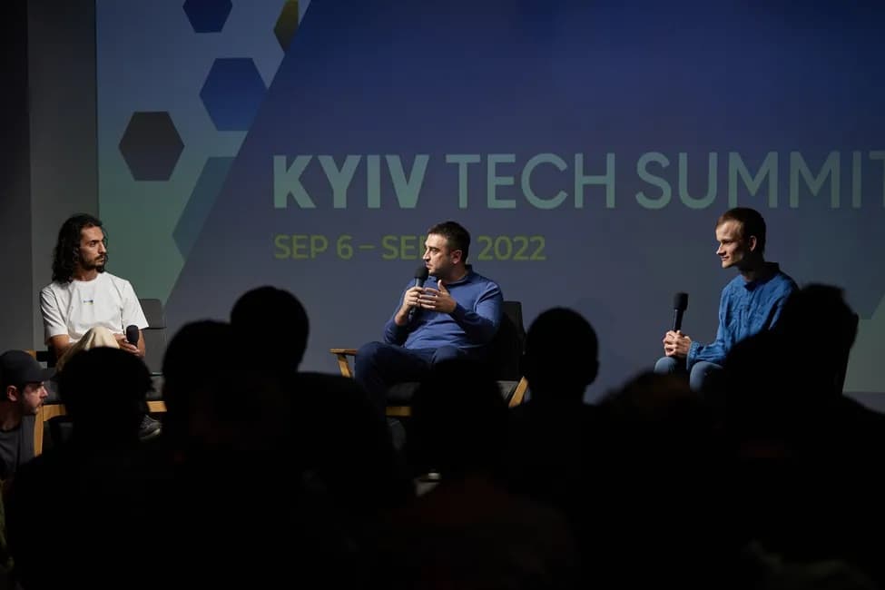 Vitalik Buterin secretly went to Ukraine to attend the Kiev technologies summit
