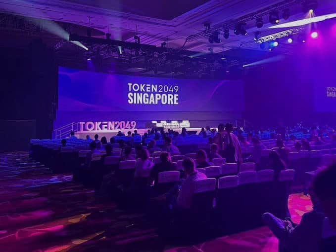 CoinW is a single of the names featured at TOKEN2049 Singapore