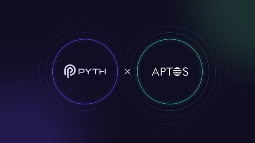 The Pyth Network pricing feed is obtainable on Aptos