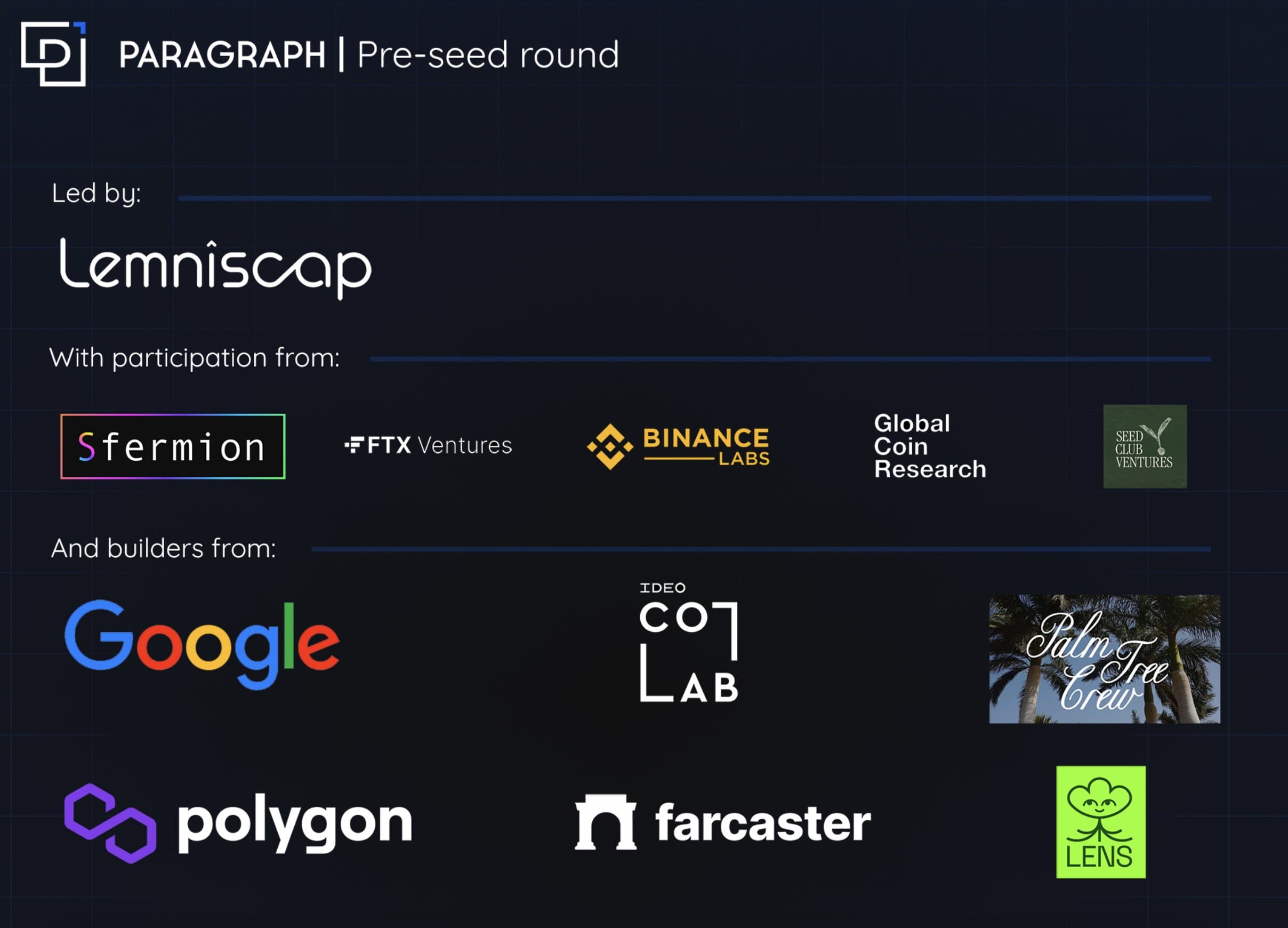 The Web3 Paragraph information publishing platform efficiently raised $ one.seven million