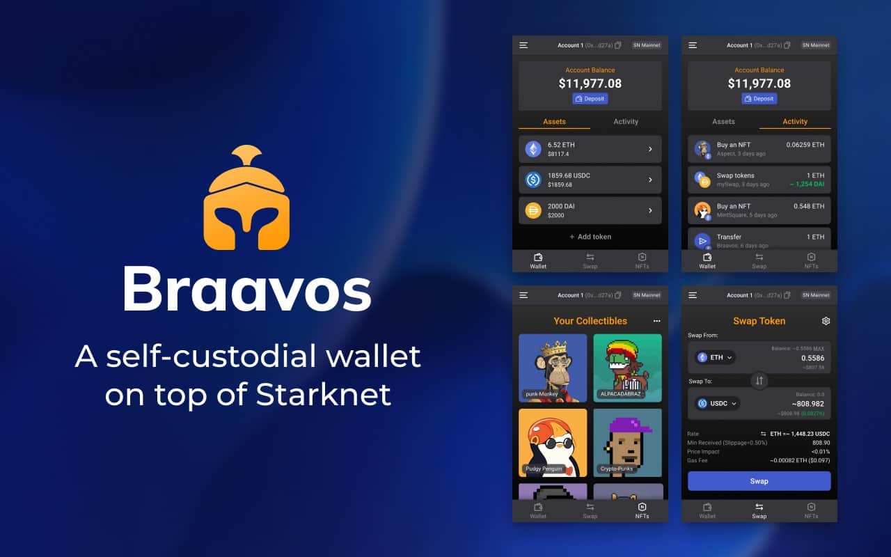 The StarkNet system’s Braavos wallet raised $ ten million