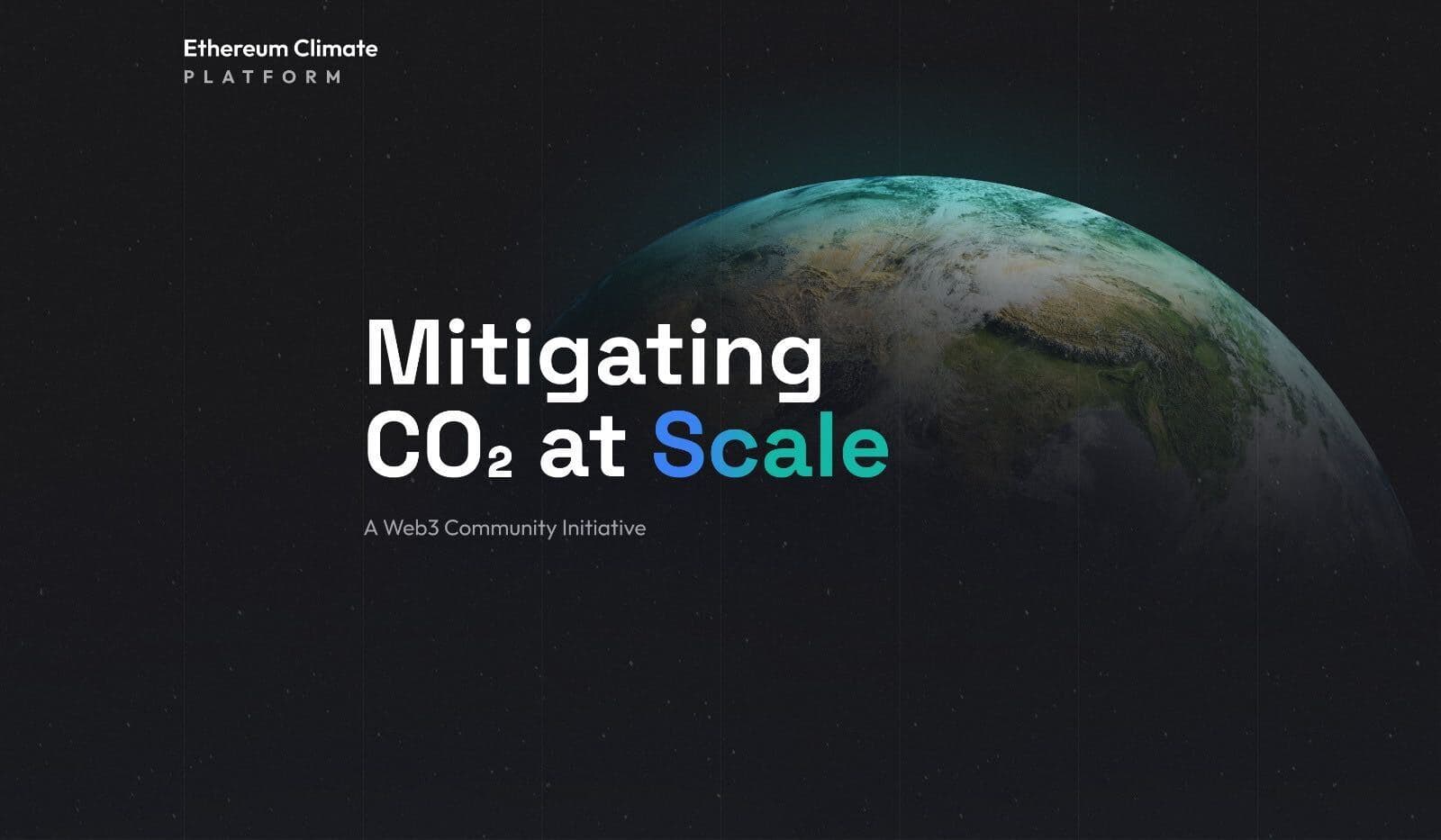 The Web3 local community types a carbon reduction undertaking for Ethereum