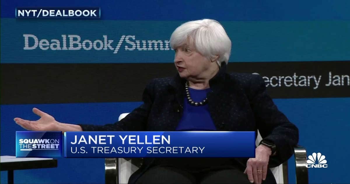 Finance Secretary Janet Yellen: FTX Crash Was Crypto’s ‘Lehman Moment’